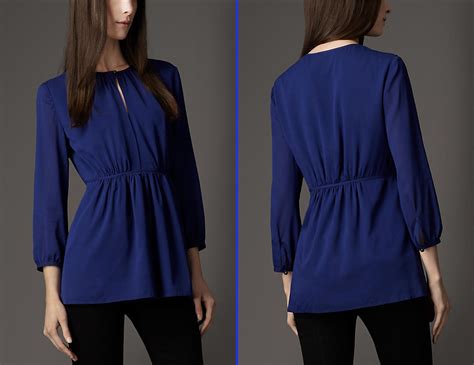 burberry designer tops